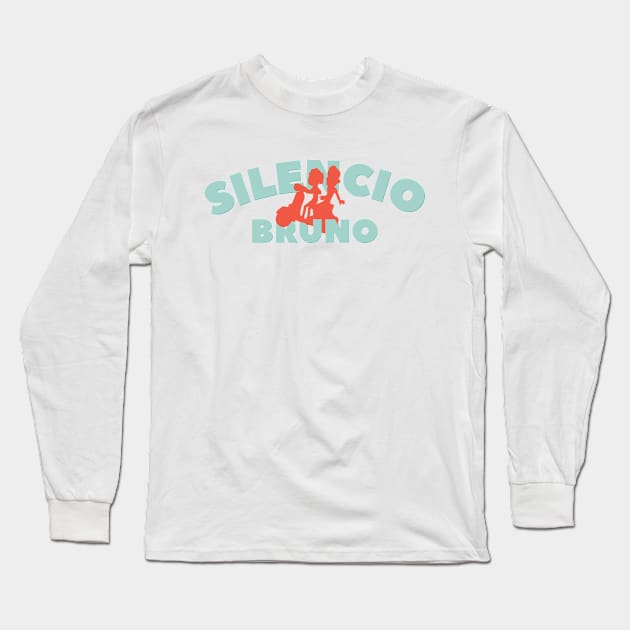 Silencio Bruno (Red) Long Sleeve T-Shirt by splode